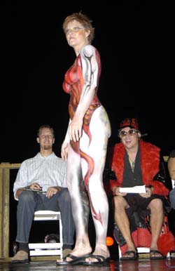 Body Painting 2005 photo - Duval Street, Key West